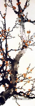 XU Beihong Plum Blossom ancienne encre de Chine Peinture à l'huile